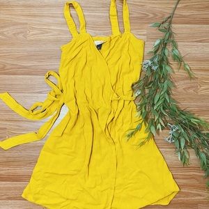 Mustard Wrap Dress